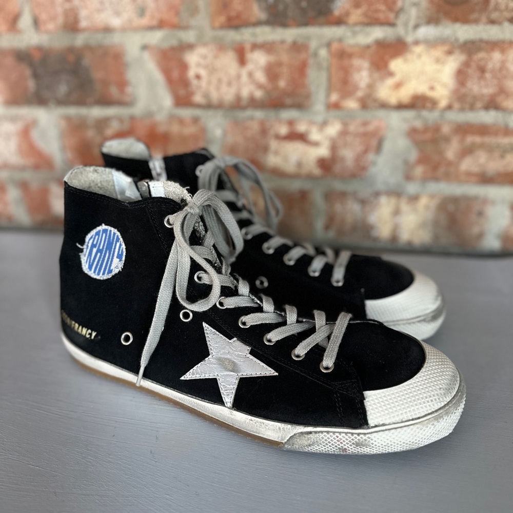Men’s Golden Goose High Top Sneakers Size 46